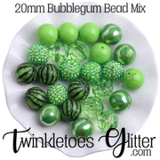 Bubblegum 20mm Bead Mix ~ M-030
